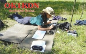 QSL lístek č. 3 ze sbírky stanice OK1KVZ