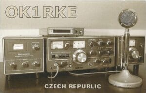QSL lístek č. 4 ze sbírky stanice OK1KVZ