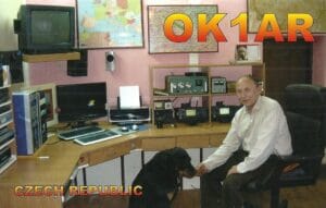 QSL lístek č. 5 ze sbírky stanice OK1KVZ