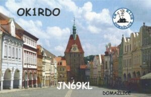 QSL lístek č. 6 ze sbírky stanice OK1KVZ
