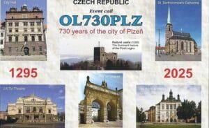 QSL lístek č. 12 ze sbírky stanice OK1KVZ
