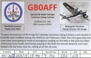 QSL lístek č. 13 ze sbírky stanice OK1KVZ