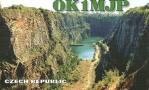 QSL lístek č. 15 ze sbírky stanice OK1KVZ