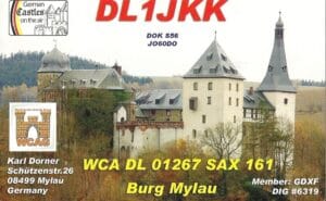QSL lístek č. 27 ze sbírky stanice OK1KVZ