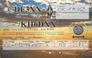 QSL lístek č. 28 ze sbírky stanice OK1KVZ