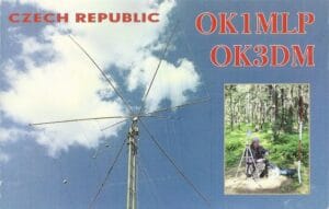 QSL lístek č. 37 ze sbírky stanice OK1KVZ