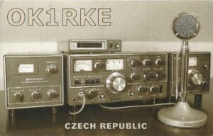 QSL lístek č. 38 ze sbírky stanice OK1KVZ