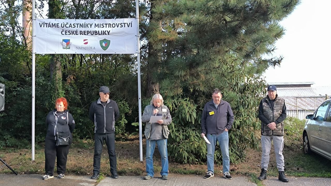 Slavnostní zahájení Mistrovství České republiky na střelnici v Napajedlích